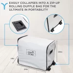 Ivation EZ-Bed Self Inflating Air Mattress, Twin Air Mattress with Built In Pump & Case - Image 6